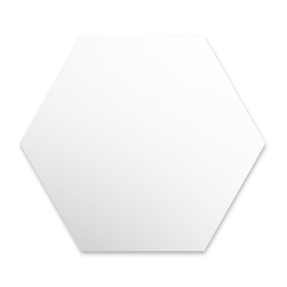 miroir sticker hexagonal x 3 (GiFi-557688X)