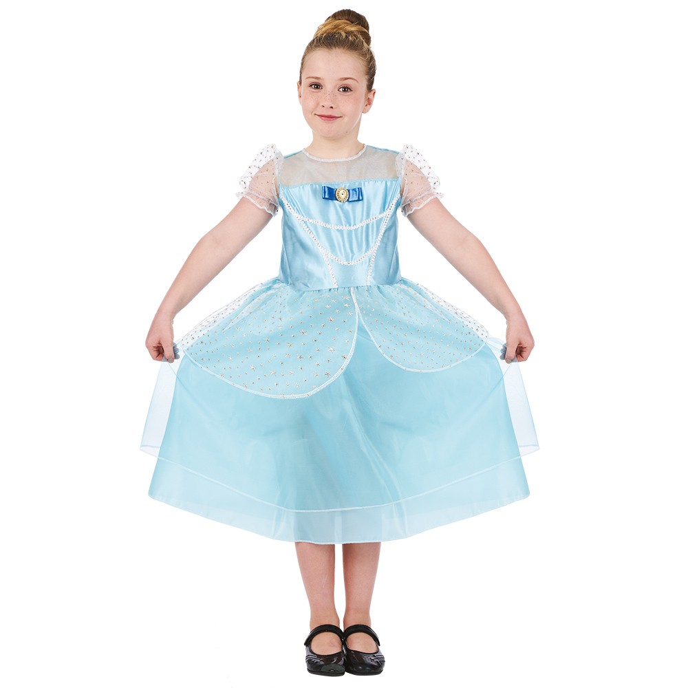 déguisement princesse robe bleue 4/6 ans (GiFi-557928X)