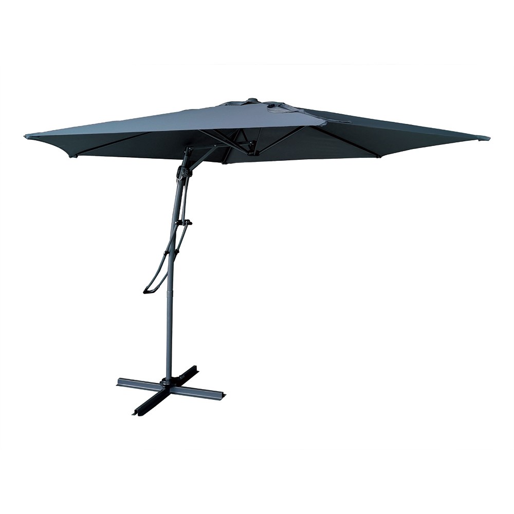 parasol déporté malaga gris (GiFi-558057X)