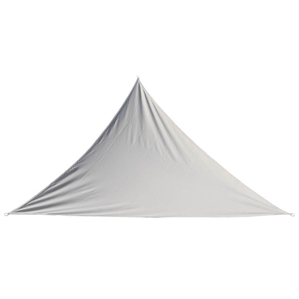 voile d’ombrage triangulaire delta taupe 300x300 cm (GiFi-558199X)