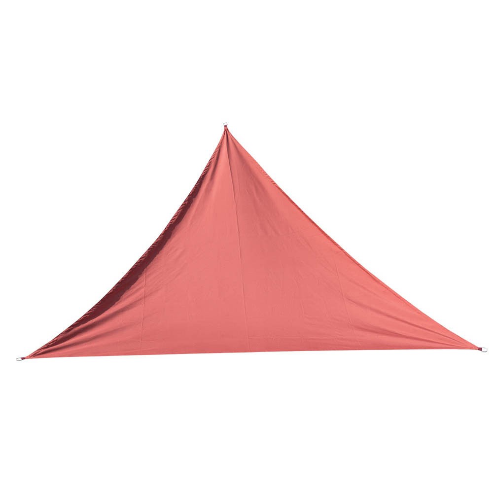 voile d’ombrage triangulaire delta rouge 200x200 cm (GiFi-558216X)