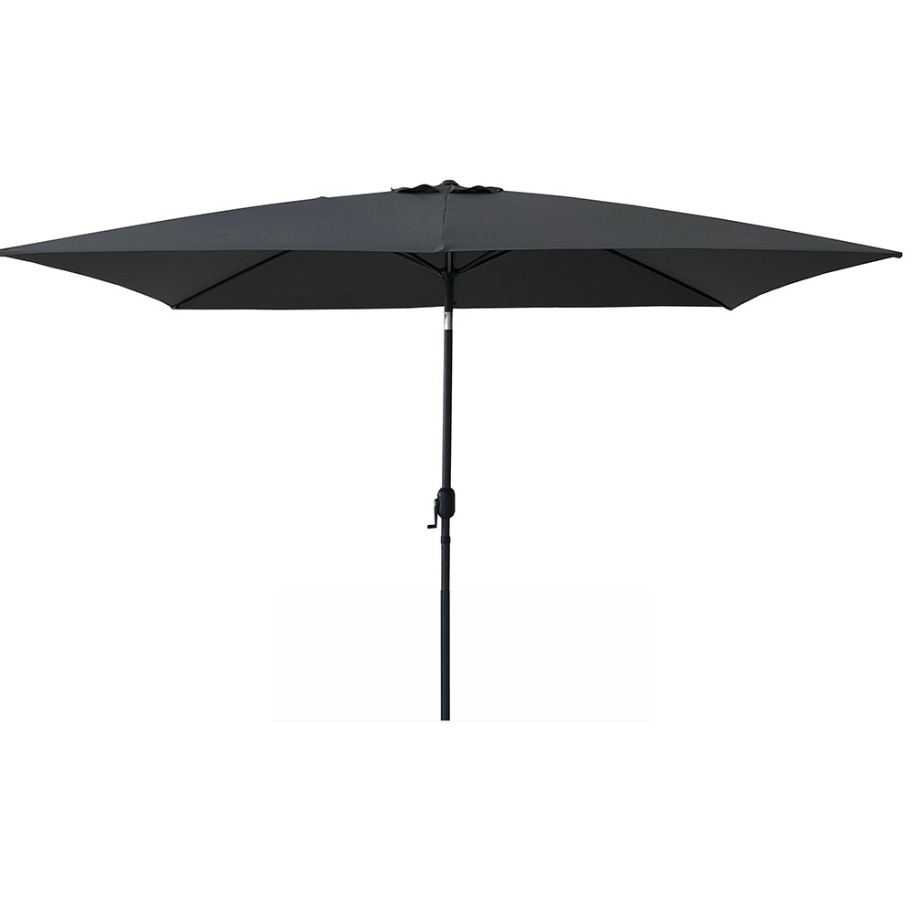 parasol centré rectangle tiago gris (GiFi-558414X)