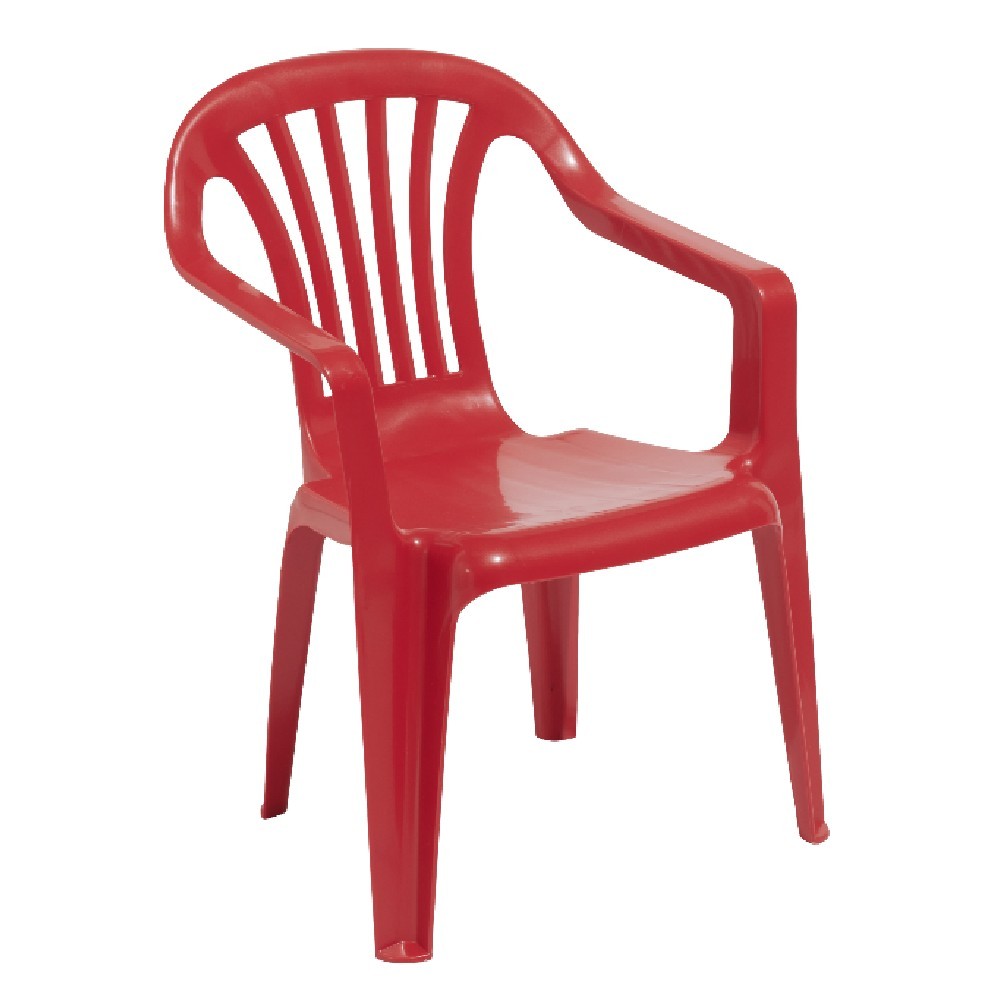 fauteuil de jardin enfant viva rouge (GiFi-558687X)