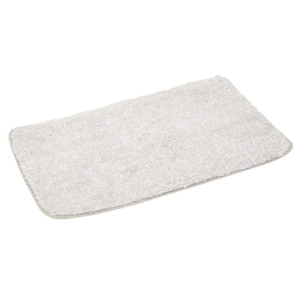 tapis de salle de bain gris en polyester (GiFi-561439X)