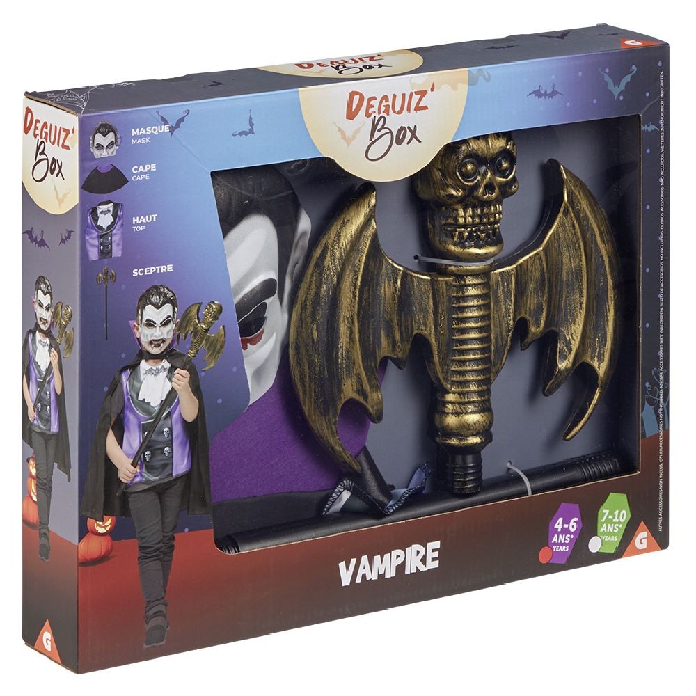 déguisement vampire deguiz'box pour enfant de 4/6 ans (GiFi-565989X)