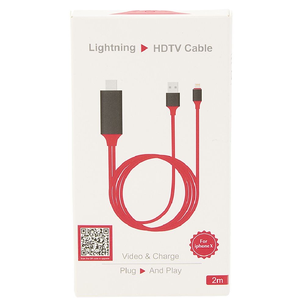 câble de connexion 3en1 lightning hdmi usb 2m (GiFi-573620X)