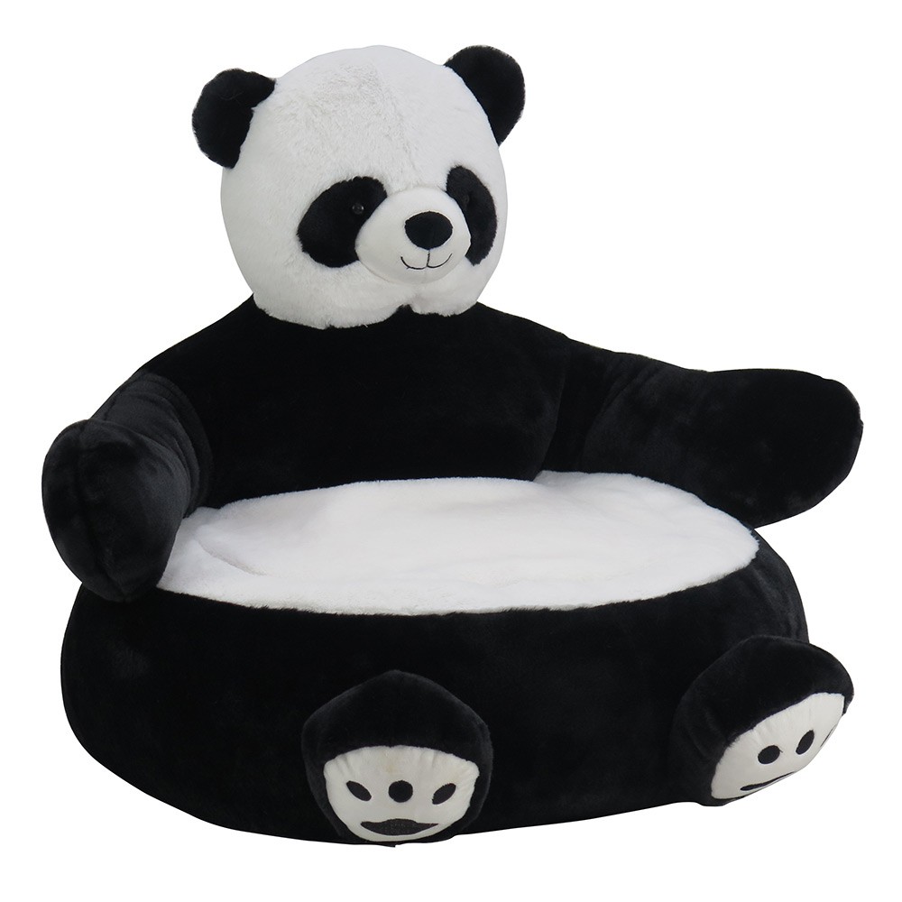 pouf panda noir et blanc (GiFi-574757X)
