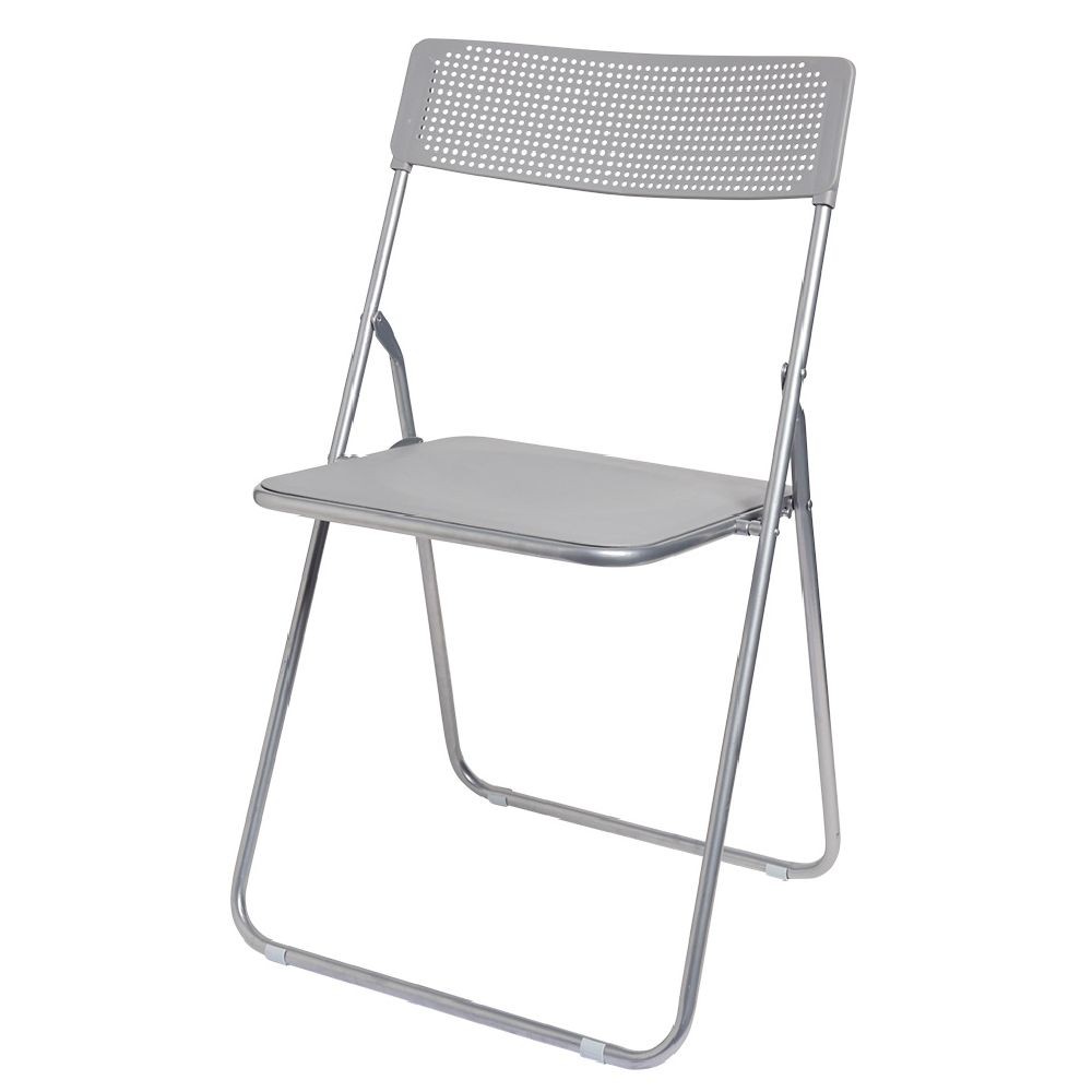 chaise pliante simply gris (GiFi-575373X)