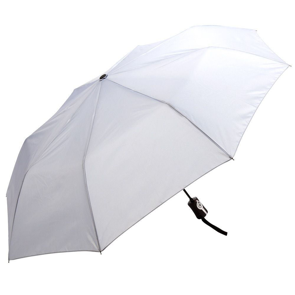 parapluie semi-automatique cendré (GiFi-576121X)