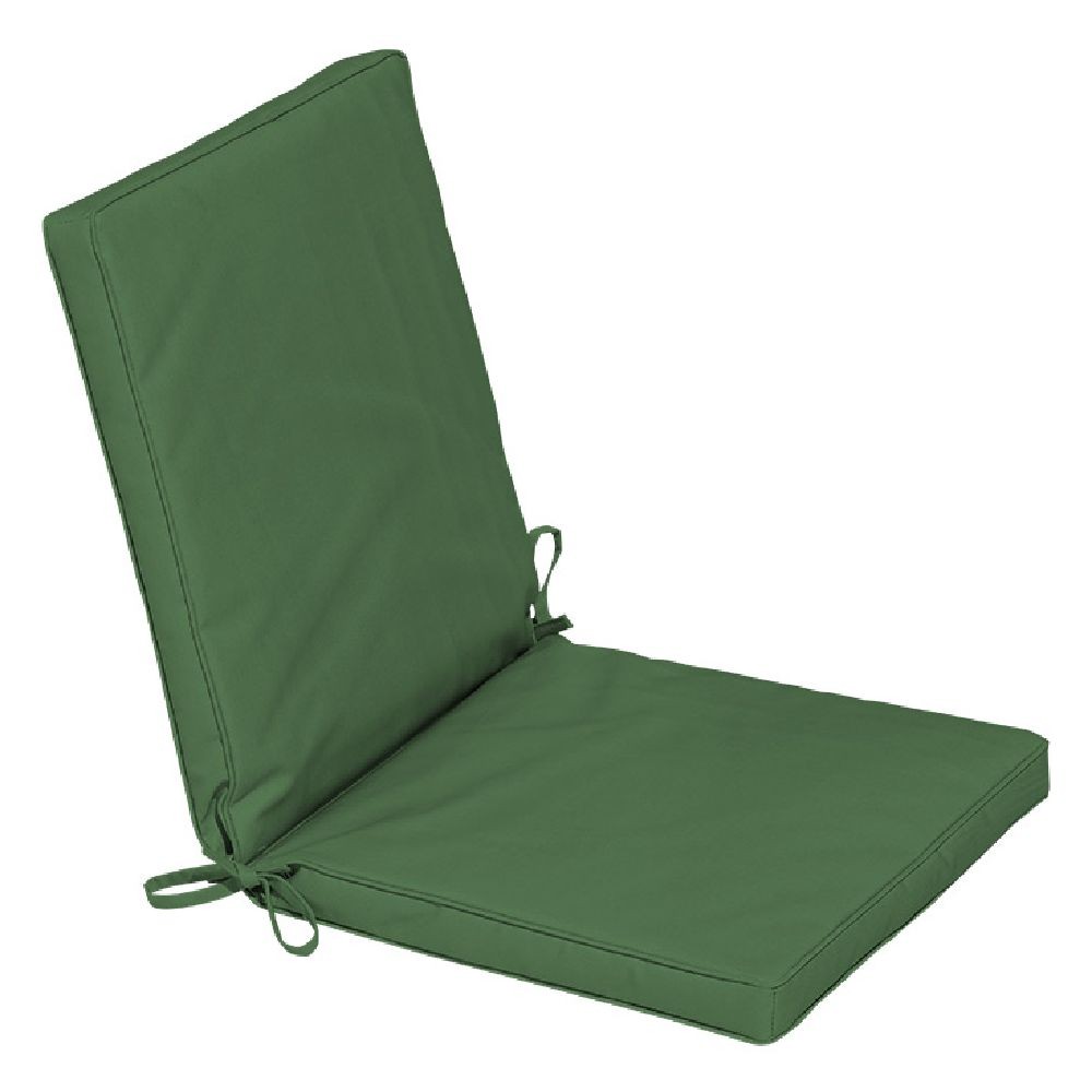 coussin de fauteuil de jardin uni vert (GiFi-579119X)