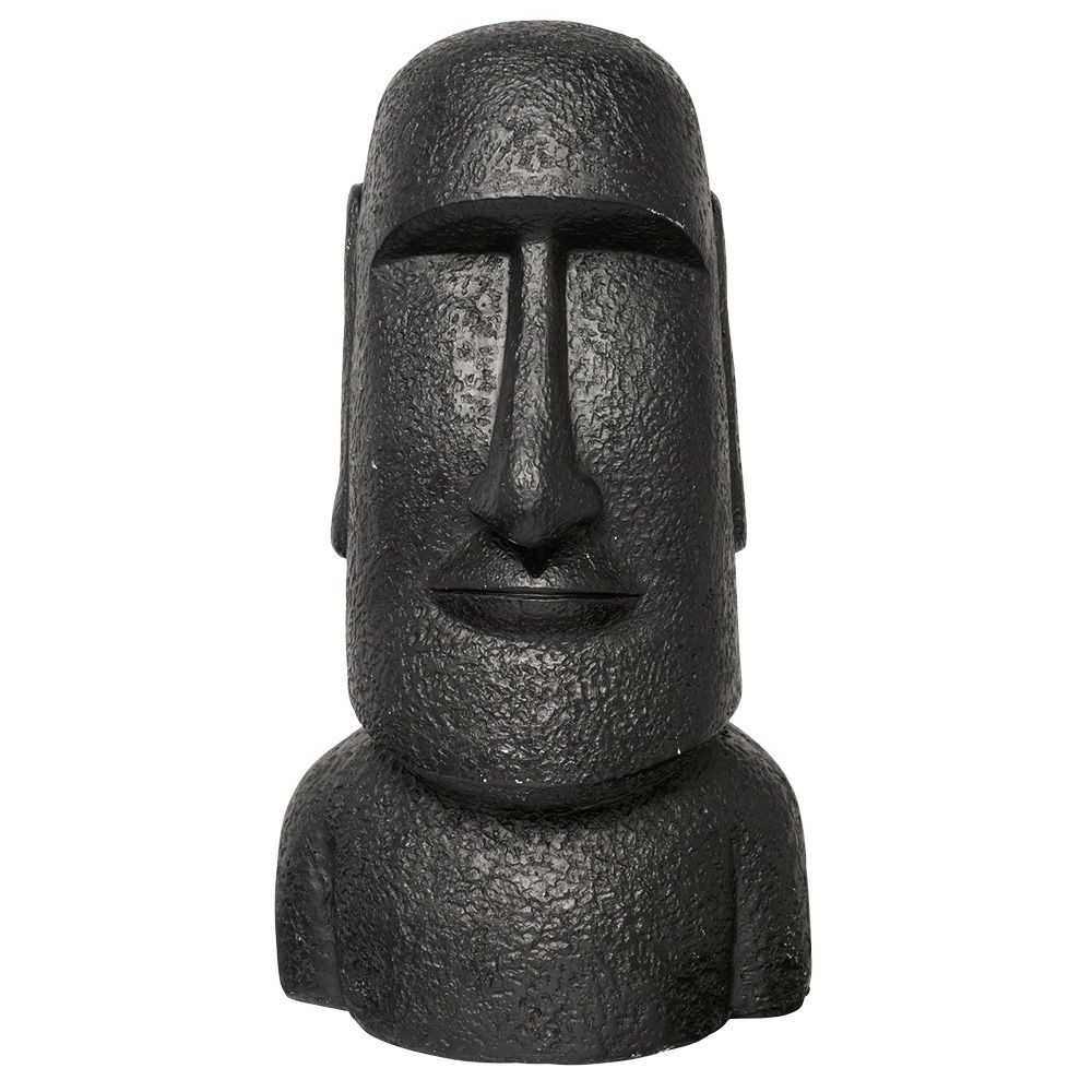 statue île de pâques noir h41cm (GiFi-580224X)