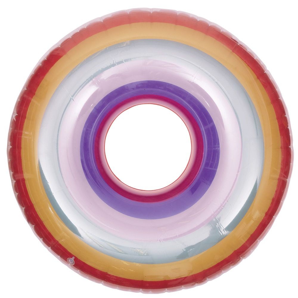 bouée ronde arc en ciel Ø112cm (GiFi-581103X)