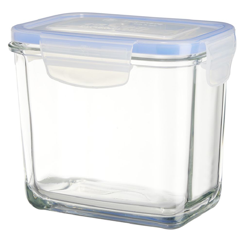 boîte de conservation en verre hermétique l14xl11,9xh9,4 cm (GiFi-583424X)