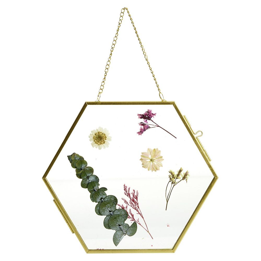 cadre motif fleurs séchées (GiFi-583825X)