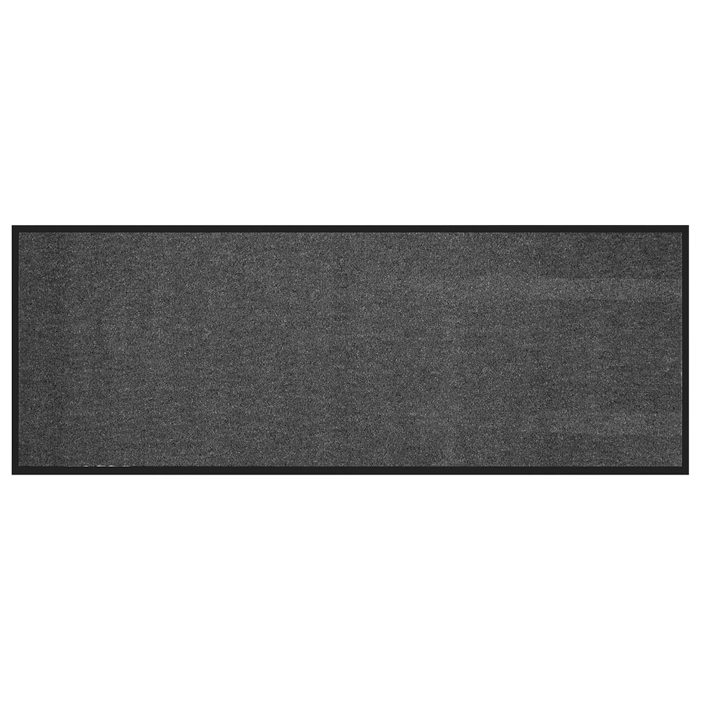 tapis anti poussière antidérapant 160x60 cm gris (GiFi-590345X)