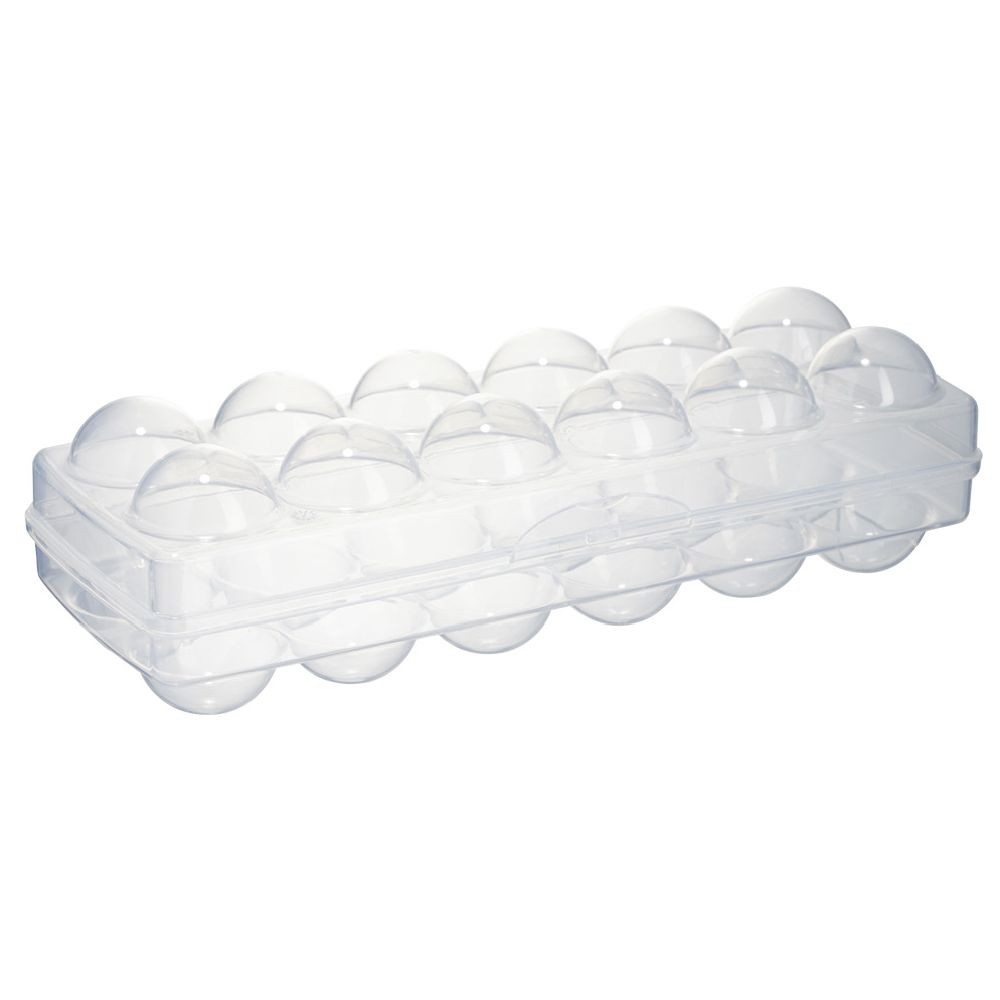 boîte pour 12 oeufs plastique transparent (GiFi-591244X)