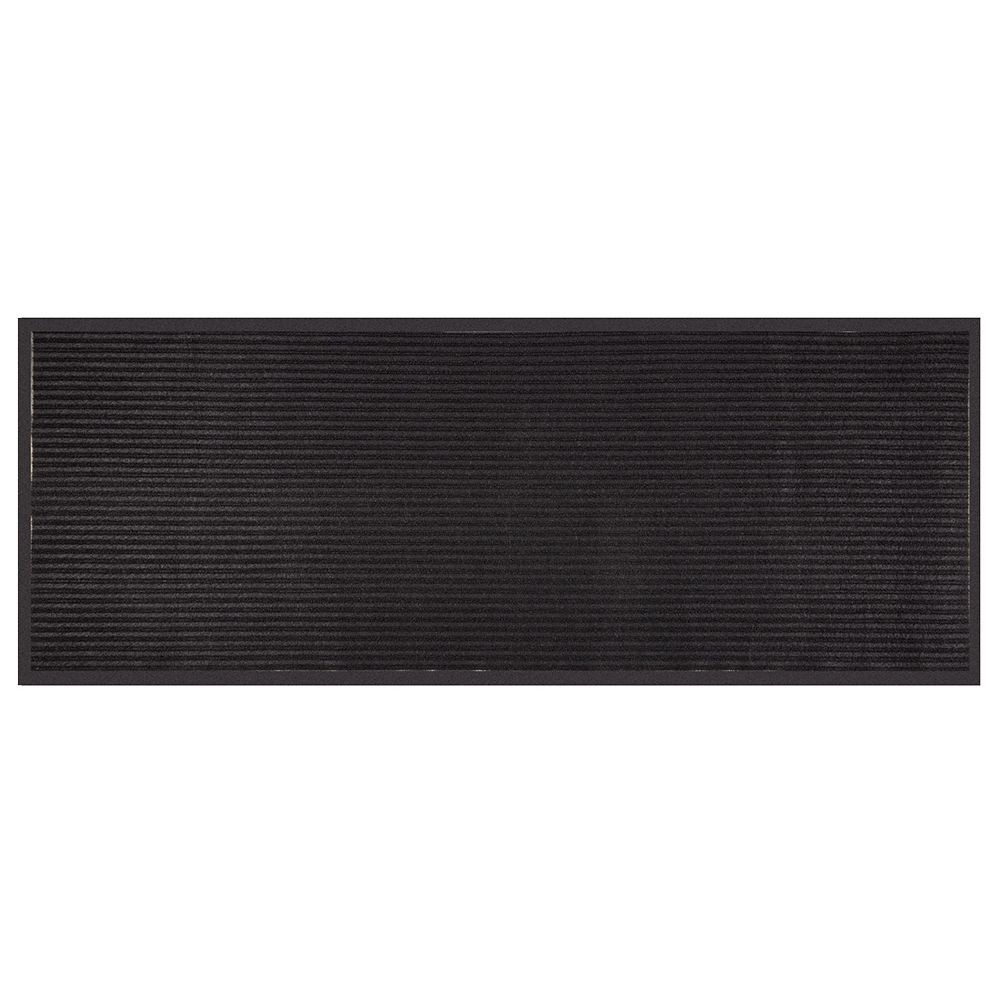 tapis antipoussière antidérapant noir 160x60cm (GiFi-591798X)