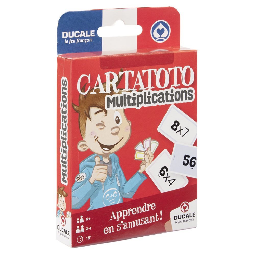 jeu cartatoto multiplications ducale 110 cartes (GiFi-591894X)