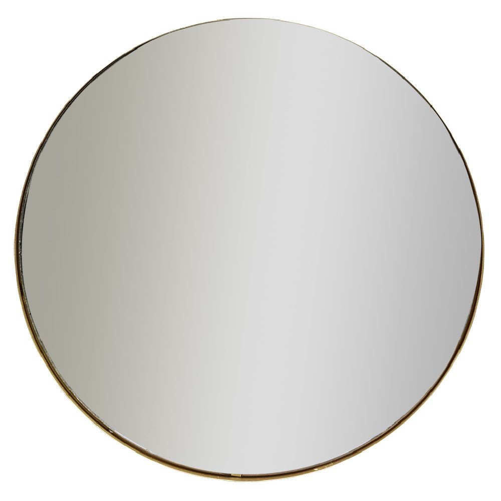 miroir rond métal doré Ø45 cm (GiFi-592184X)