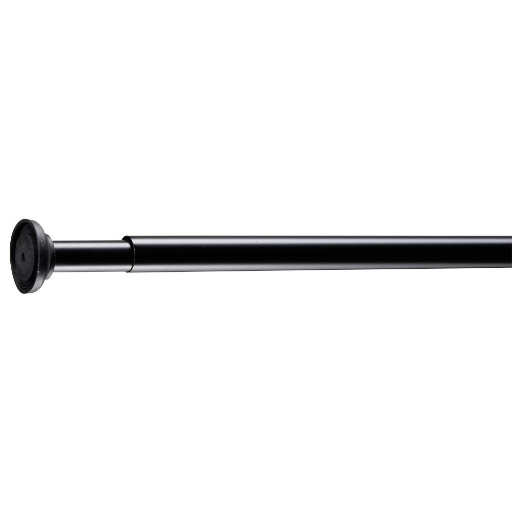 tringle poussoir noir l70-120cm (GiFi-592595X)