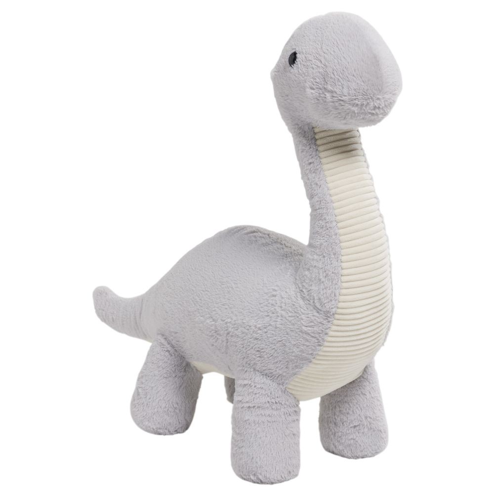 peluche dinosaure gris h84 cm (GiFi-594756X)