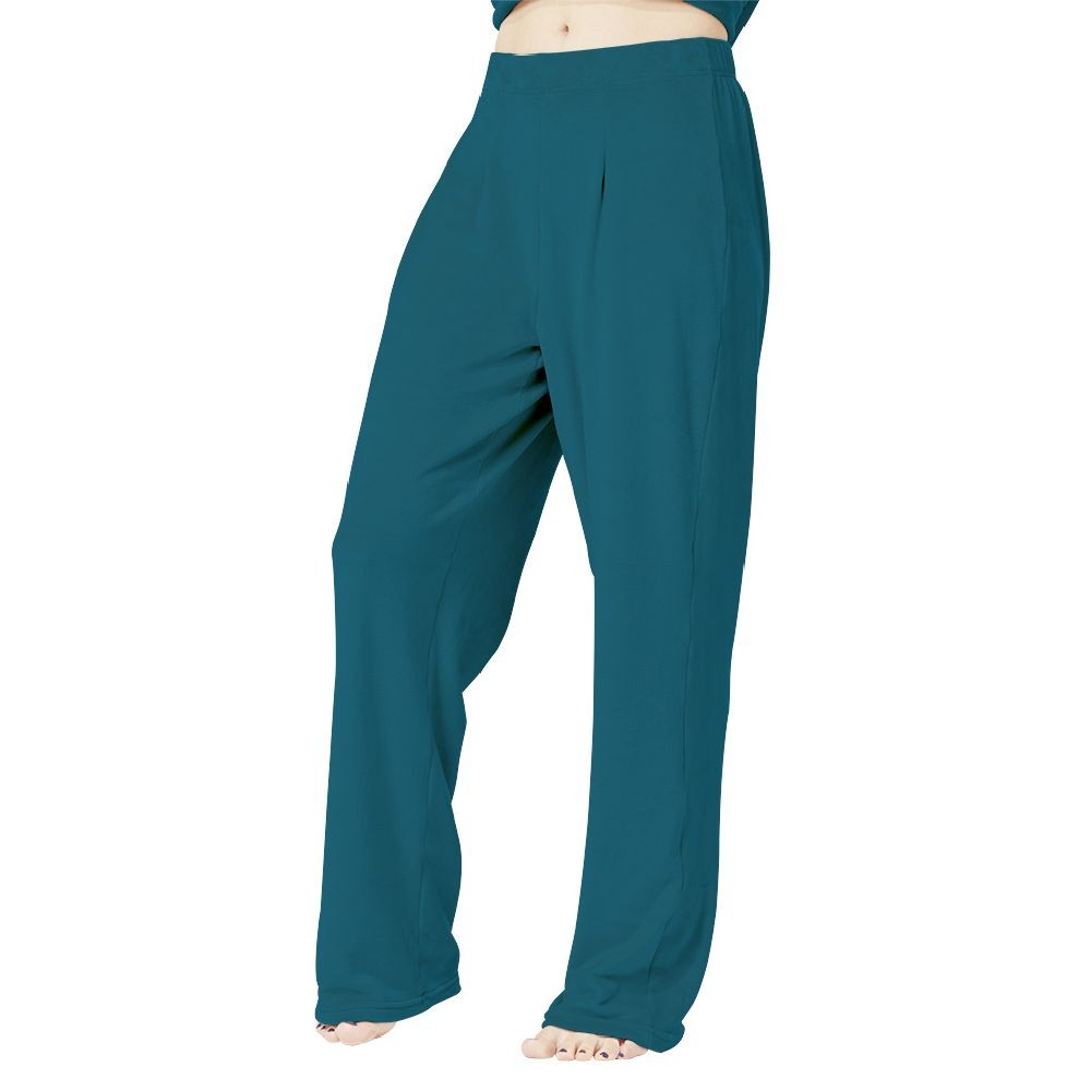 pantalon velours uni bleu taille s (GiFi-597687X)