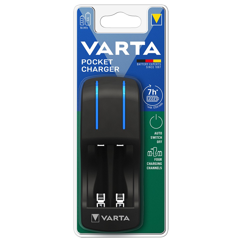 chargeur 4 piles varta pour aa et aaa (GiFi-597902X)