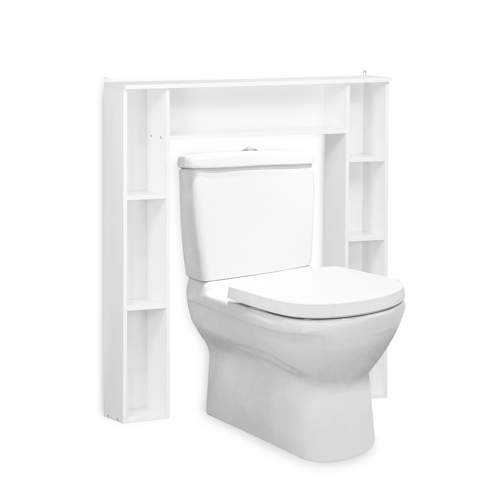meuble contour wc blanc (GiFi-600074X)