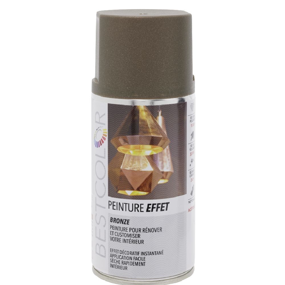 peinture aérosol effet bronze 300 ml (GiFi-604970X)