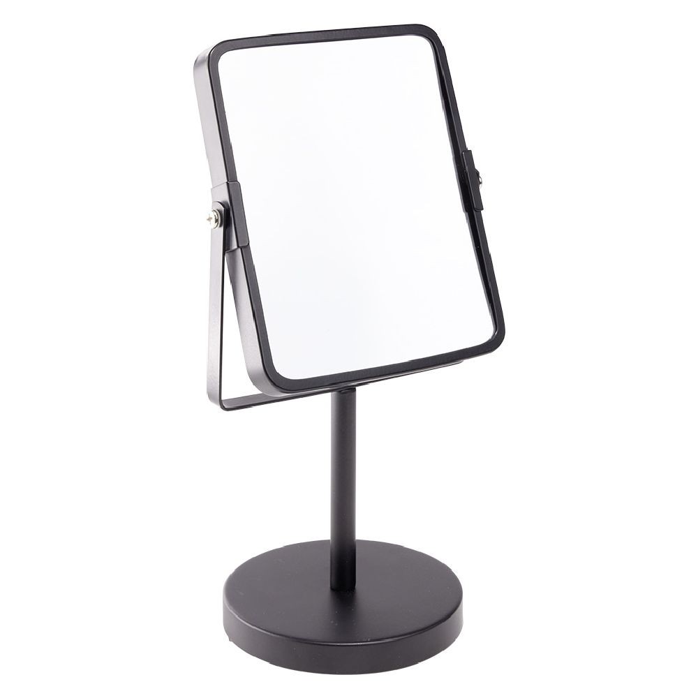 miroir rectangulaire métal noir à poser h29cm (GiFi-605100X)