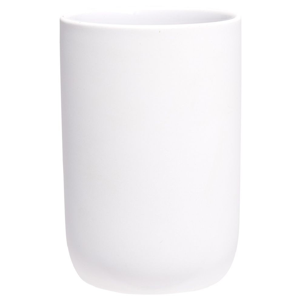 gobelet céramique blanc Ø6,8xh10cm (GiFi-605172X)
