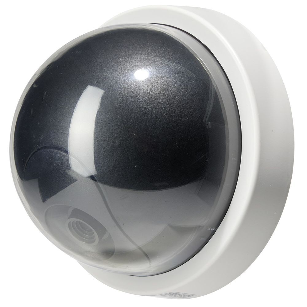 caméra factice dôme led blanc intérieur (GiFi-606572X)