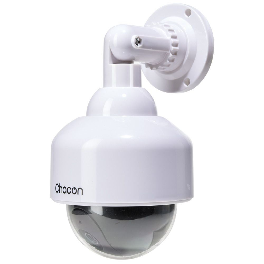 caméra factice dôme led blanc extérieur (GiFi-606573X)