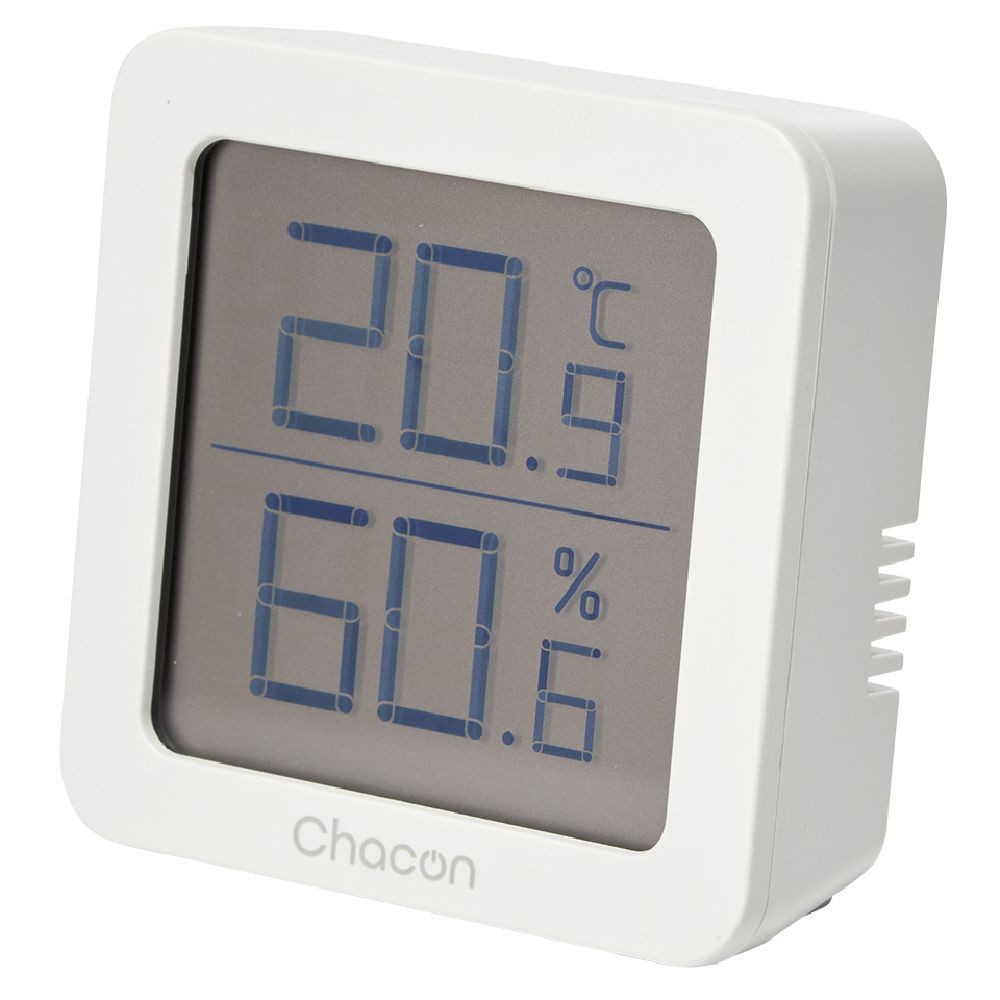 thermomètre intérieur sans fil blanc (GiFi-606651X)