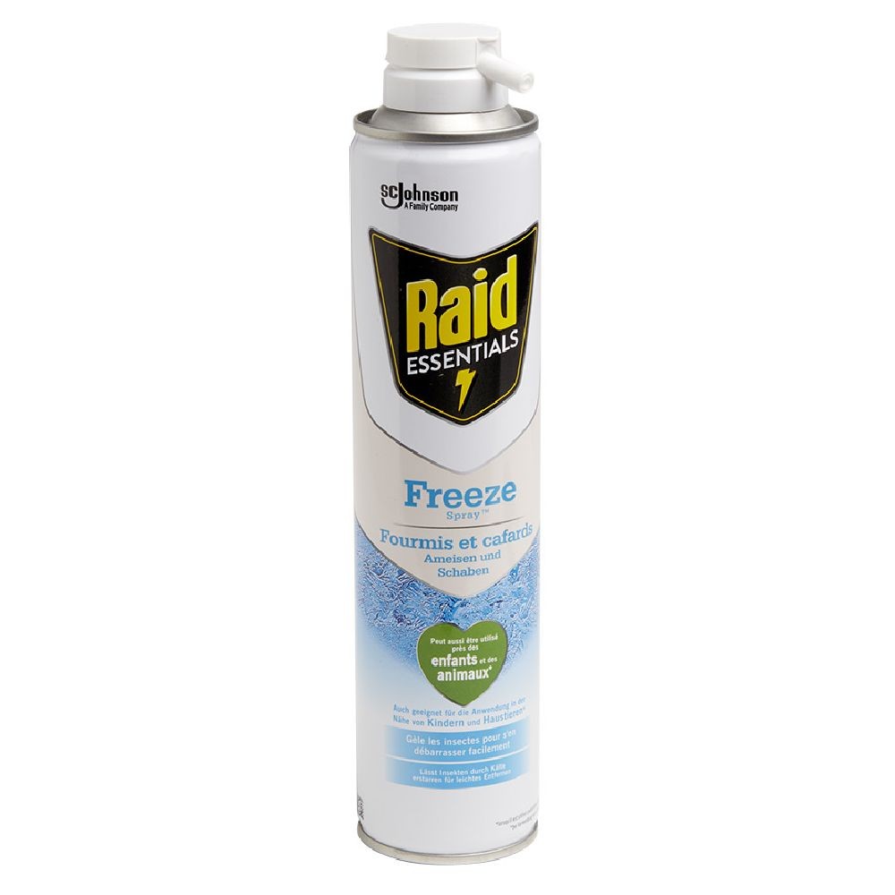 spray antirampant raid freeze fourmi et cafard 350ml (GiFi-609190X)