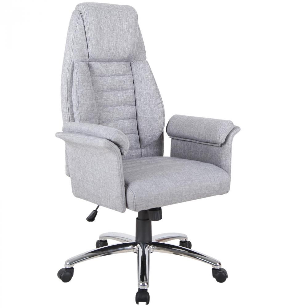 fauteuil de bureau ergonomique hauteur réglable roulettes pivotantes 69 x 68 x 126 cm gris (GiFi-AOS-921-032GY)