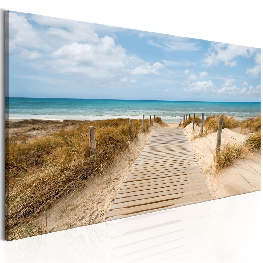 tableau imprimé grand vent en bord de plage (GiFi-810907X)