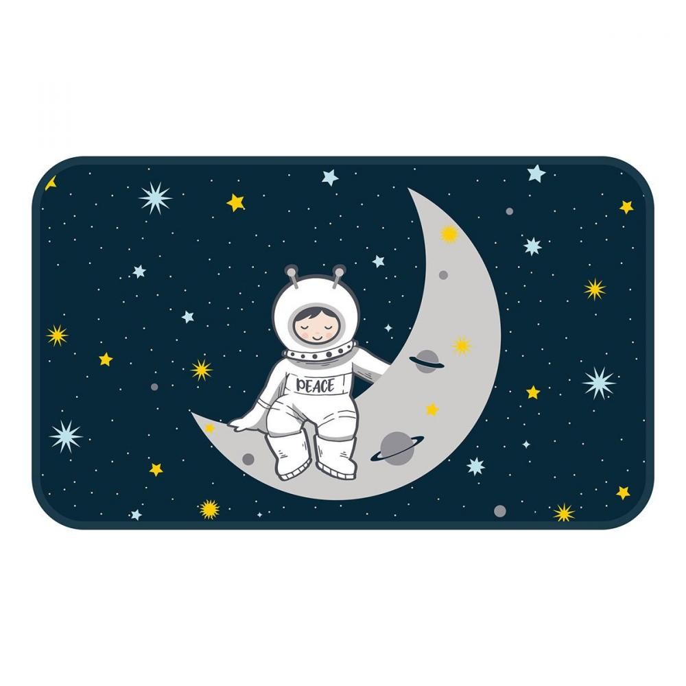 tapis velours 45x75 cm petit astronaute (GiFi-IDH-6TAPISPETAST1608983X)