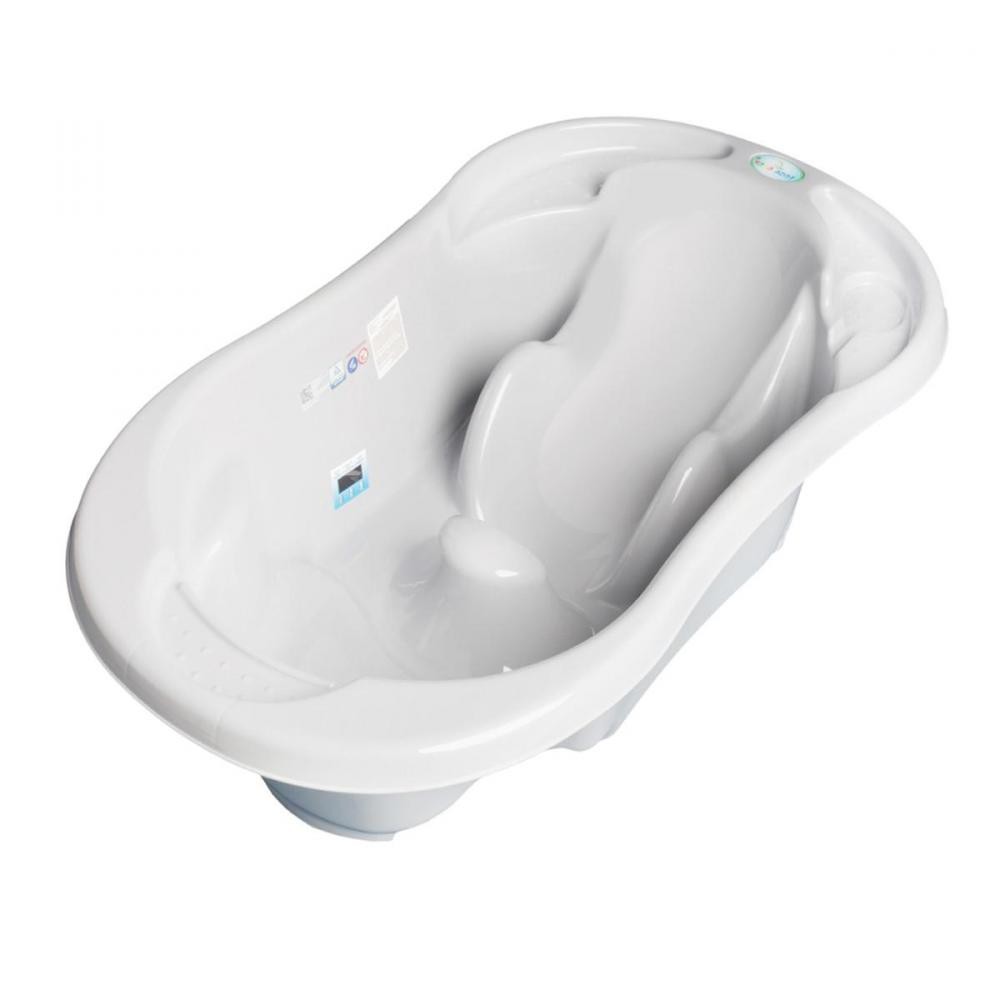 baignoire bébé avec réducteur intégré gris / sans option (GiFi-MON-435_882)