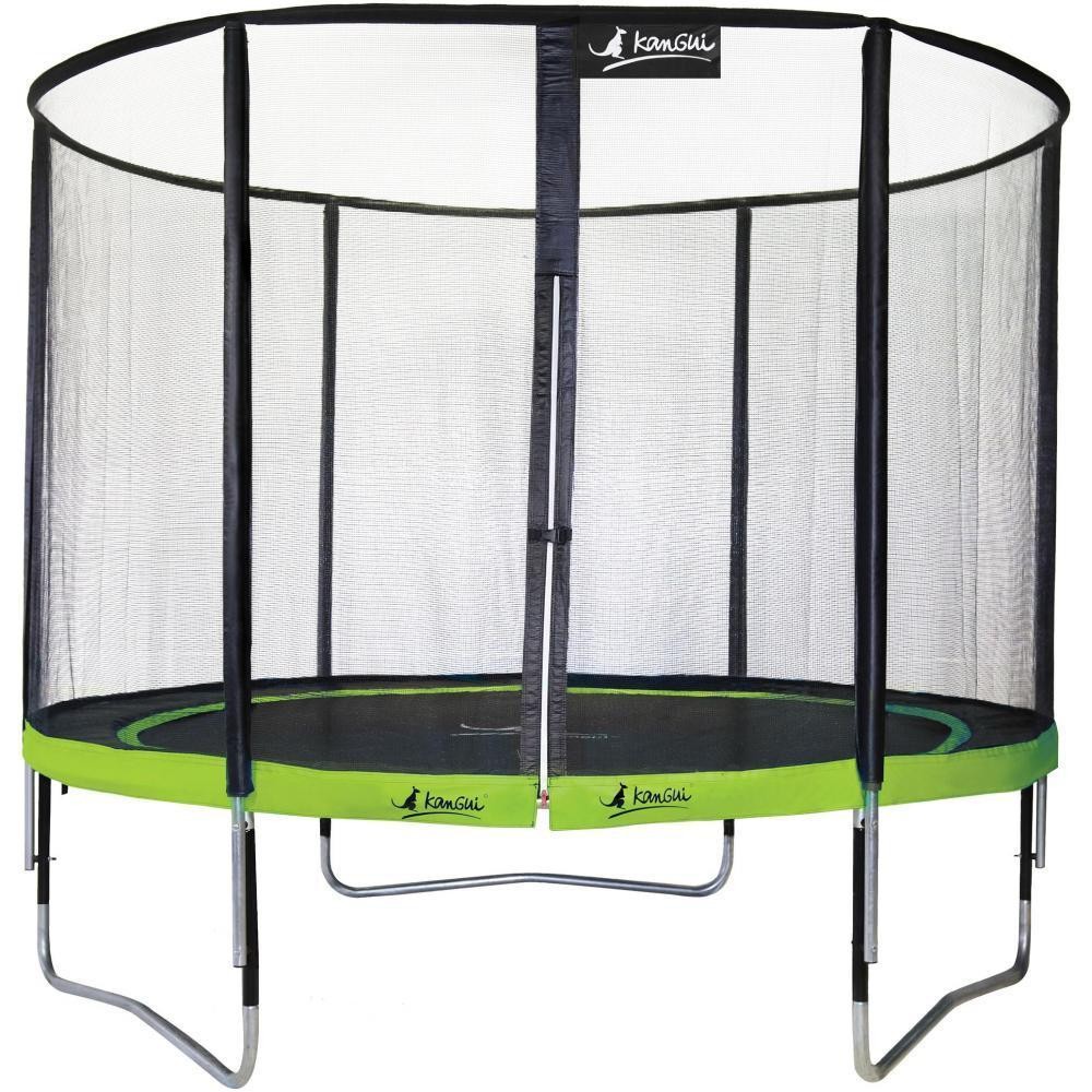 trampoline de jardin rond 305 cm + accessoires punchi aloe 300 (GiFi-KAN-K0059)