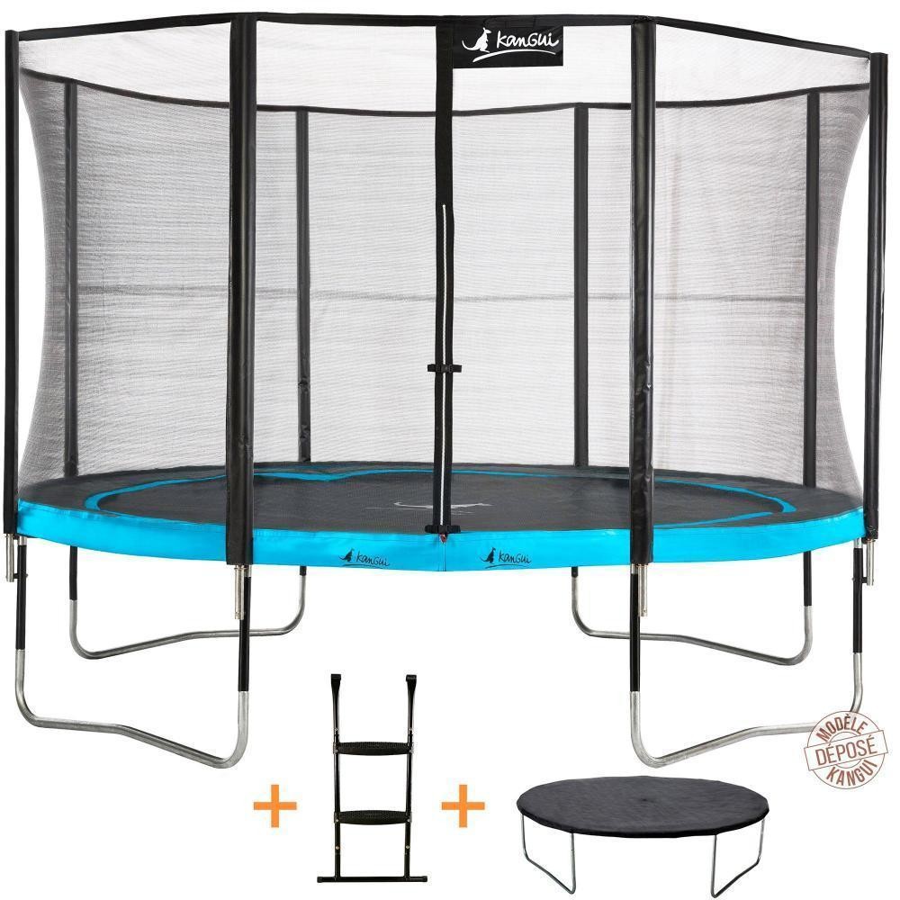 trampoline de jardin 365cm + accessoires punchi atoll 360 (GiFi-KAN-K0119)