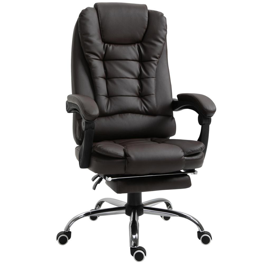 fauteuil de bureau fauteuil manager grand confort dossier inclinable roulettes p.u 65 x 69 x 127 cm (GiFi-AOS-921-082)
