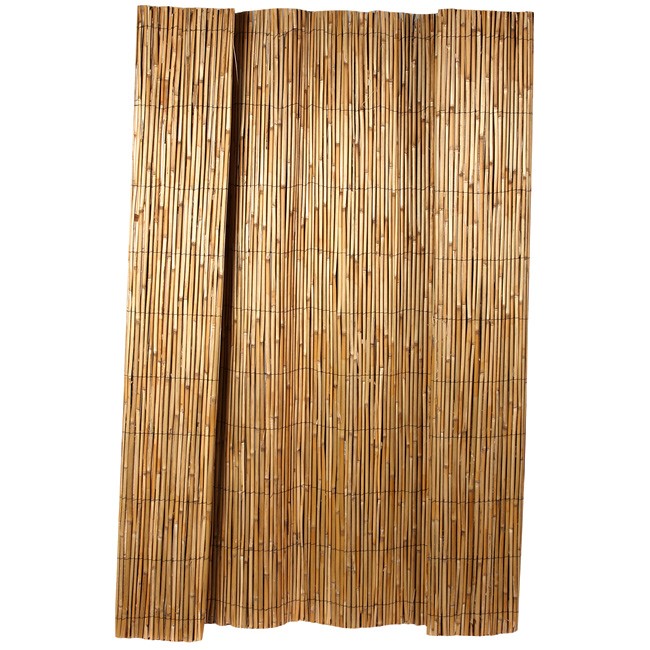 Canisse brise-vue en roseau et bambou 200x500 cm