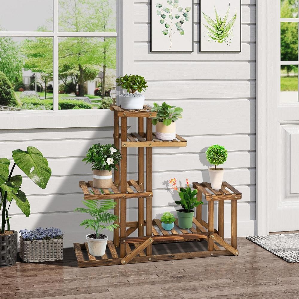 Tutoriel : Fabriquez une étagère échelle pour vos plantes 