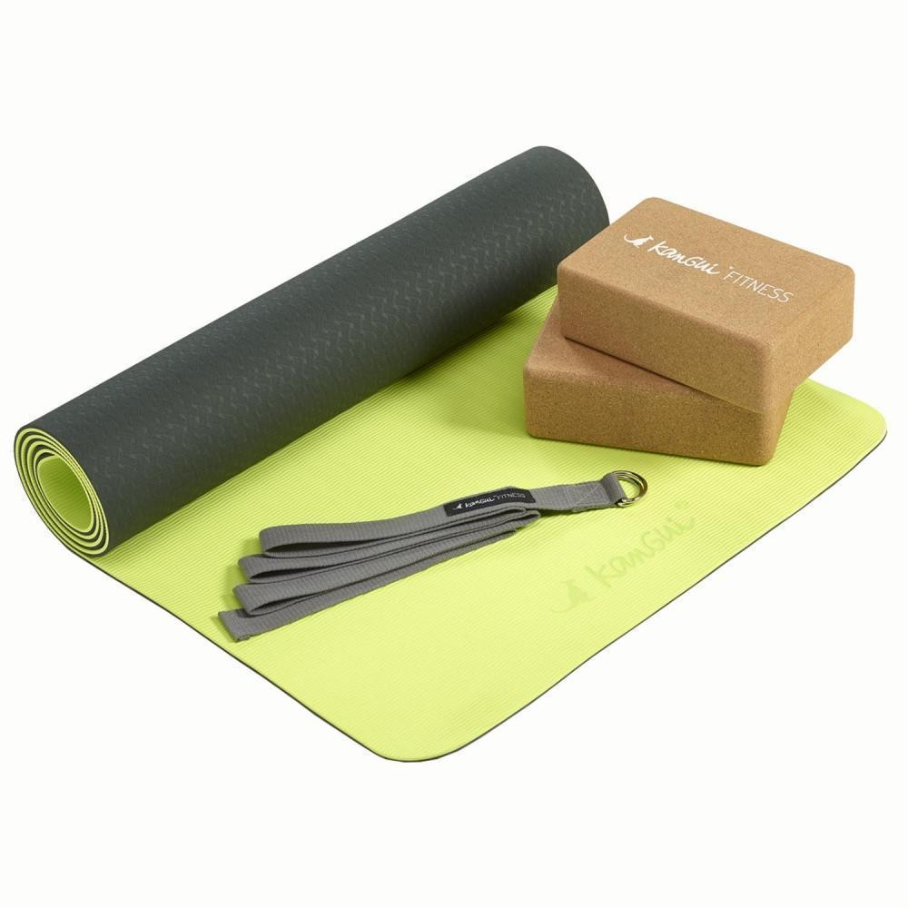 Kit d'accessoires de yoga - PACK YOGA EXPERT - Accessoires musculation -  Accessoires de sport - Bien-être et Loisirs