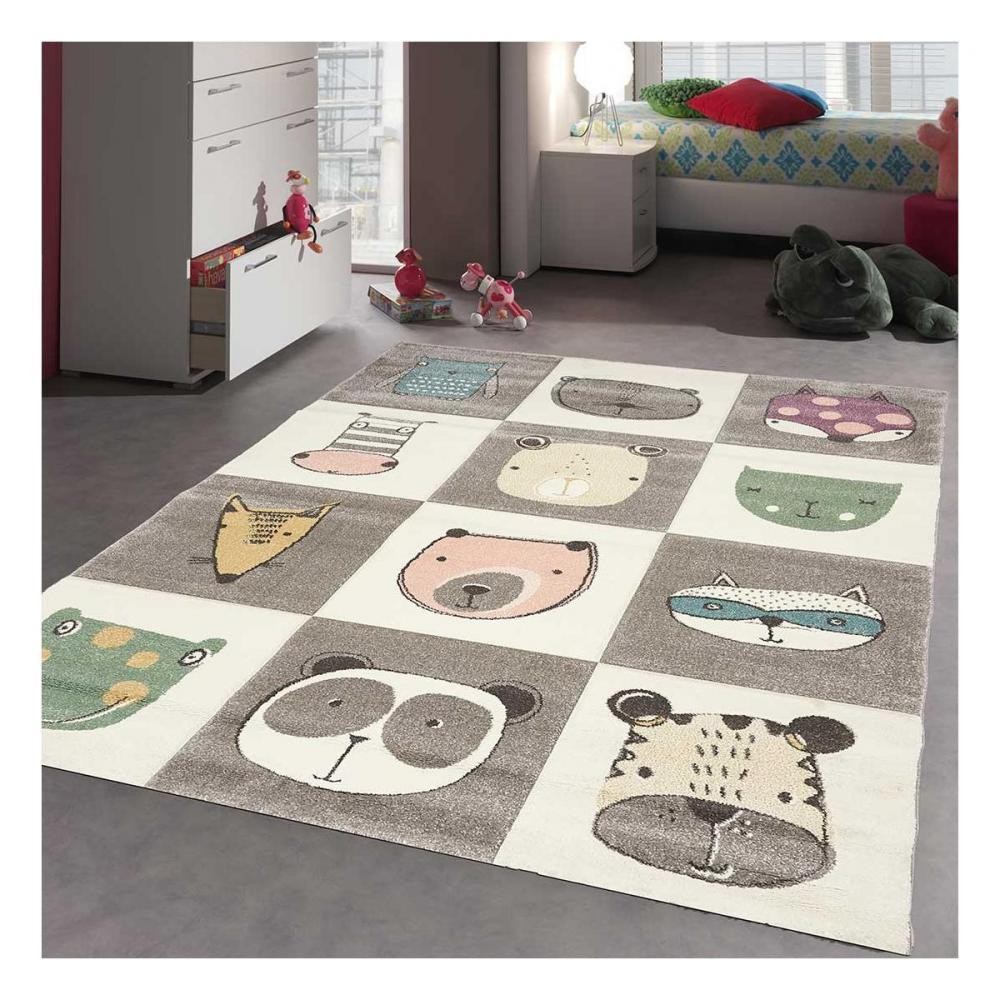 Tapis enfant fille chat design tapis chambre bébé chambre enfant facil