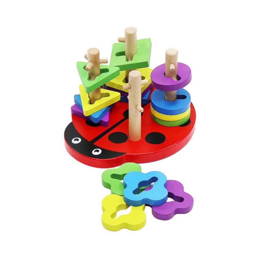Pack de Mini Puzzles en bois pour bébés et Enfants 1er âge, Jouets 1er âge