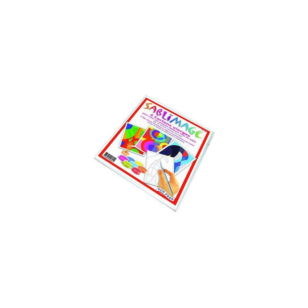Sablimage Recharge de 4 planches vierges - Dessin, coloriage et peinture -  Jeux créatifs - Enfants, jouets et jeux