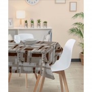 Nappe rectangulaire toile cirée 140x240 cm Féérique - Nappe - Linge de  table - Linge de maison