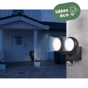 Lampe Solaire Sans Fil 48 LED 900Lm 4500Mah PIR Détecteur De Mouvement